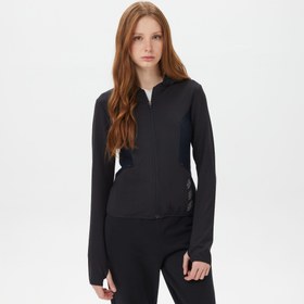 Resim Skechers Performance Coll. Full Zip Kadın Siyah Eşofman Üstü 
