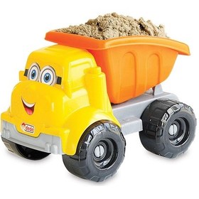 Resim Art Sand Kumlu Oyun Kamyonu Kum Seti 250 Gr. - Oyun Kumu Seti - Kinetik Kum Seti - Natural Kum - Doğ Renkli 