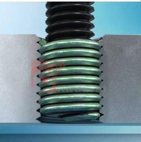 Resim V-Coil M10X1 Helicoil Yay 1.5D Yay Kapalı Uzunluğu 10Mm - 100 A 