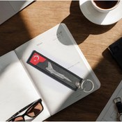 Resim ALKAN ASKERİ MALZEMELER VE TEKSTİL AirForce nakışlı f16 bez anahtarlık siyah 