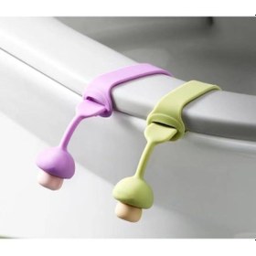 Resim Concept Klozet Kaldırma Aparatı Klozet Kapağı Tutucu Hijyenik Klozet Kapağı Hijyen Aparatı1 Adet Siyah 