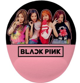 Resim iyi fikirler Black Pink Kpop Bilek Destekli Mouse Pad 