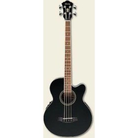 Resim IBANEZ AEB8E-BK AEL Serisi Siyah Akustik Bas Gitar 