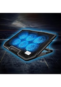 Resim Dailytech 15.6 Inç 6 Fanlı Dizüstü Sessiz Laptop Soğutucu Standı 