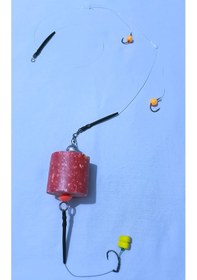 Resim Yüzen Özellikli Çift Esp Mısır Ve Boncuklu Sazan Çaparisi 