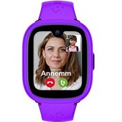 Resim Wiky Watch 5 Plus - Görüntülü Arama Gps Sos Sağlık Takibi Güvenli Alan Mor Akıllı Çocuk Saati 