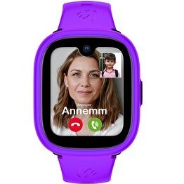 Resim Wiky Watch 5 Plus - Görüntülü Arama Gps Sos Sağlık Takibi Güvenli Alan Mor Akıllı Çocuk Saati 