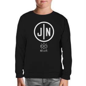 Resim BTS - Jin Siyah Çocuk Sweatshirt 