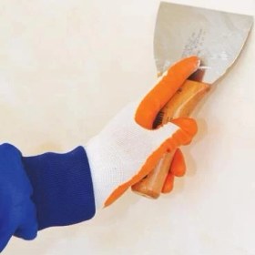 Resim Belle Fusion Mey Ithalat® Dekor 002 Macun Ispatulası 8 cm Ahaşap Saplı 