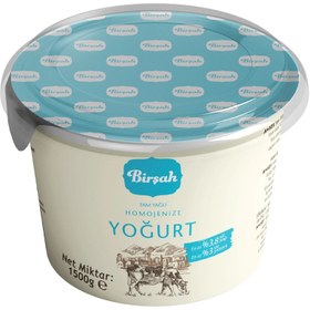 Resim Birşah Tam Yağlı Homojenize Yoğurt 1,5 Kg 