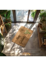 Resim Home Hoşgeldiniz Kelebek Dekoratif Çok Amaçlı Iç Ve Dış Kapı Paspası Çok Renkli 