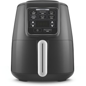 Resim Karaca Air Pro Cook 3 in 1 XL Ev Yemeği, Közleme, Airfryer Black Silver 4L 