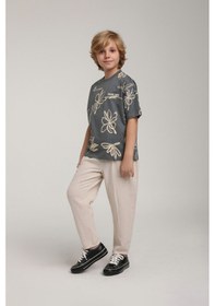 Resim Xo Kids Erkek Çocuk Pantolon 4-8 Yaş 2590 Gri 