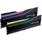 Resim Gskıll Trident Z5 Rgb Siyah DDR5-5600MHz Cl28 32Gb (2x16Gb) Dual F5-5600j2834f16gx2-Tz5rk 