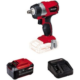 Resim Einhell TE-CW 18 Lİ BL Akülü Şarjlı Somun Sıkma Kömürsüz + 5.2 Ah Plus Starter Kit 