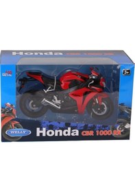 Resim Mey İthalat 62804 1 10 Motorcyle Honda 2009cb Kırmızı 
