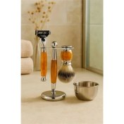 Resim Bx Koleksiyon Tıraş Seti – 304 Cerrahi Çelik & Kemik Saplı | Çift Cidarlı Tıraş Tası Icardi Collection 