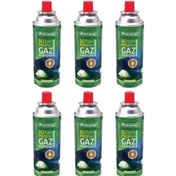 Resim Orgaz Kamp Kartuş Tüp 227 Gr Orcamp 6 Lı Paket 