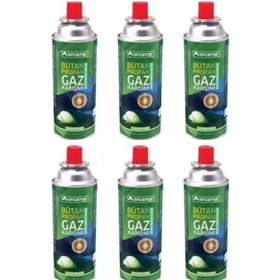 Resim Orgaz Kamp Kartuş Tüp 227 Gr Orcamp 6 Lı Paket 