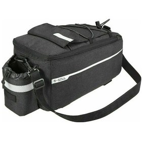 Resim Pazly Tur Siyah 6 Litre Bisiklet Matarası Çantalı Bagaj Siyah Siyah 