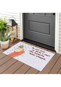 Resim Kralın Alemindesiniz Kapı Önü Paspas Lovebug-t 