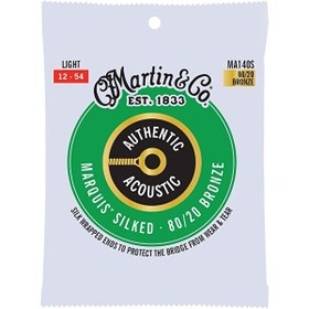 Resim Martin & Co MA140S Marquis 80/20 Bronze Akustik Gitar Teli Lt 12-54 