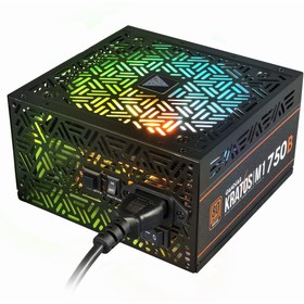 Resim gamdias Kratos M1-750B RGB 750W 80+ Bronz Güç Kaynağı 