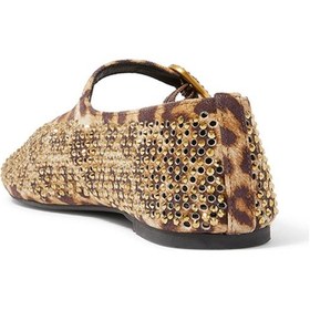 Resim Kurt Geiger Mayfair Balerin Ayakkabıları Babet Kahverengi 