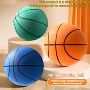 Resim 1 Sessiz Basketbol Topu, İç Mekan Eğitimi için Uygun Sessiz Köpük Top, Gürültüsüz Basketbol, Noel, Şükran Günü, Cadılar Bayramı Hediyesi - Düzensiz Hava Delikleri Normal Bir Durum 