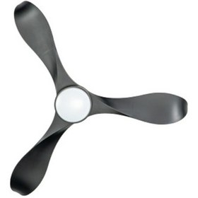 Resim Alsanfan Kozan Siyah Aydınlatmalı Uzaktan Kumandalı Tavan Vantilatörü 132CM 