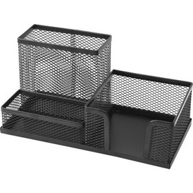 Resim Bigpoint Metal Perfore 3 Gözlü Set Siyah 