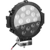 Resim Xiyu Shop Siyah Stil 7 Iw LED Çalışma Işığı Far Sis Farları Yuvarlak Sürüş Lambası Kamyon Traktör 4x4 Off Road Için Süper Parlak Projektörler (Yurt Dışından) 
