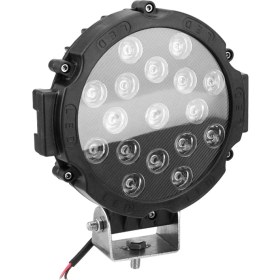 Resim Xiyu Shop Siyah Stil 7 Iw LED Çalışma Işığı Far Sis Farları Yuvarlak Sürüş Lambası Kamyon Traktör 4x4 Off Road Için Süper Parlak Projektörler (Yurt Dışından) 