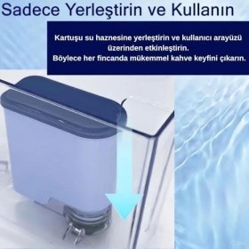 Resim NY Home Espresso Makinesi EP5144 EP5543 EP5443 EP5444 EP5547 Aqua Clean Filtre CA6903/00 