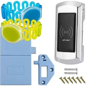 Resim PM-26727 125KHZ Rfıd Dijital Çekmece Dolap Kilidi (2'li Paket) 