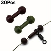 Resim 30 adet Karp Balıkçılığı Chod Sleeves Boncuk - Yeşil ve Siyah Tasarım ile Yumuşak Hızlı Değişim Helikopter Rig Boncukları, Güvenli Hat Bağlantısı için Dayanıklı Kauçuk Terminal Tackle Aksesuarları, Tatlı Su ve Tuzlu Su Balıkçılığı için İdeal, Balıkçılık Tackle, Şık Boncuk Tasarımı, Pürüzsüz Dokulu Boncuk, Hızlı Değişim Boncukları, Yüksek Kaliteli Boncuklar, Profesyonel Balıkçılar, Tatlı Su Balıkçılığı, Spor Balıkçıları, Balıkçılık Tackle Eklenti, Balıkçılık Tackle Aksesuarı, Spor Balıkçıları 