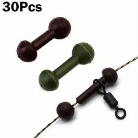 Resim 30 adet Karp Balıkçılığı Chod Sleeves Boncuk - Yeşil ve Siyah Tasarım ile Yumuşak Hızlı Değişim Helikopter Rig Boncukları, Güvenli Hat Bağlantısı için Dayanıklı Kauçuk Terminal Tackle Aksesuarları, Tatlı Su ve Tuzlu Su Balıkçılığı için İdeal, Balıkçılık Tackle, Şık Boncuk Tasarımı, Pürüzsüz Dokulu Boncuk, Hızlı Değişim Boncukları, Yüksek Kaliteli Boncuklar, Profesyonel Balıkçılar, Tatlı Su Balıkçılığı, Spor Balıkçıları, Balıkçılık Tackle Eklenti, Balıkçılık Tackle Aksesuarı, Spor Balıkçıları 