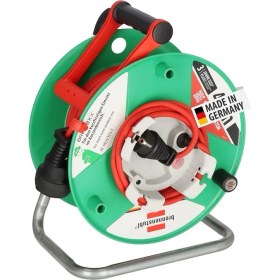 Resim Garant G Bretec IP44 Bahçe Kablo Makarası (Çim Biçme Makinesi Için Kablo Makarası, 38 + 2 M Kablo, Kırmızı, Özel Plastik, Dış Mekanda Kısa Süreli Kullanım, Almanya'da Üretilmiştir) 