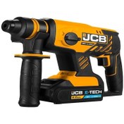 Resim Jcb 21-18BLRH-B 18 V 4.0 Ah Kömürsüz Çift Akülü Sds Plus Kırıcı Delici 