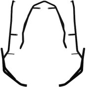 Resim GP Kompozit Honda PCX 125 2021-2024 Uyumlu Koruma Demiri Siyah 