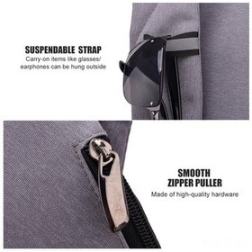 Resim Novahub Anti-theft Waterproof Crossbody Bag For Men Daily, Travel, Cycling, Outdoor Sports, Gray Çok Renkli 