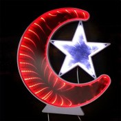 Resim Ay Yıldız Işık Pano Türk Bayrağı Bigem BM-079 