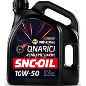 Resim Snc Oil Onarıcı 10W-50 Yenileyici Bakım Motor Yağı 4 L 