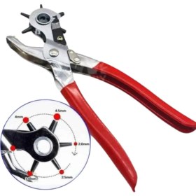 Resim Kemer Delme Makinesi Aleti Kemer Delme Pensi Kumaş Kemer Ayakkabı Deri 