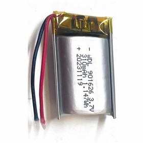 Resim 3.7v Lityum Polimer Pil Batarya 310 Mah 