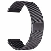 Resim Huawei Watch GT 2 Pro Hasır Metal Örgülü Ayarlanabilir Siyah Kordon Gpack