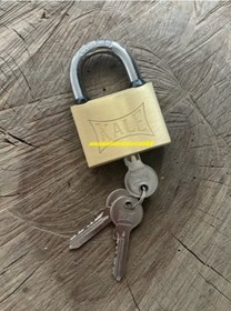 Resim Kale Pirinç Asma Kilit 60mm Paslanmaz Çelik Contalı Asma Kilit 