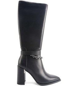 Resim Nine West Flor 4pr Siyah Kadın Topuklu Çizme 000000000101701973 000000000101701973 Siyah 