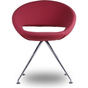 Resim Oya 07 Bordo Deri Berjer Koltuk Bordo 