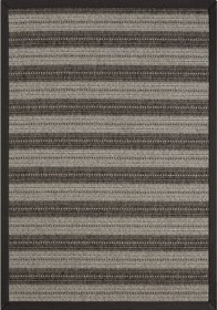 Resim Etnik Antrasit Halı Bordürlü Salon Oturma Odası Çocuk Odası Yatak Odası Halısı 2552b Antrasit 